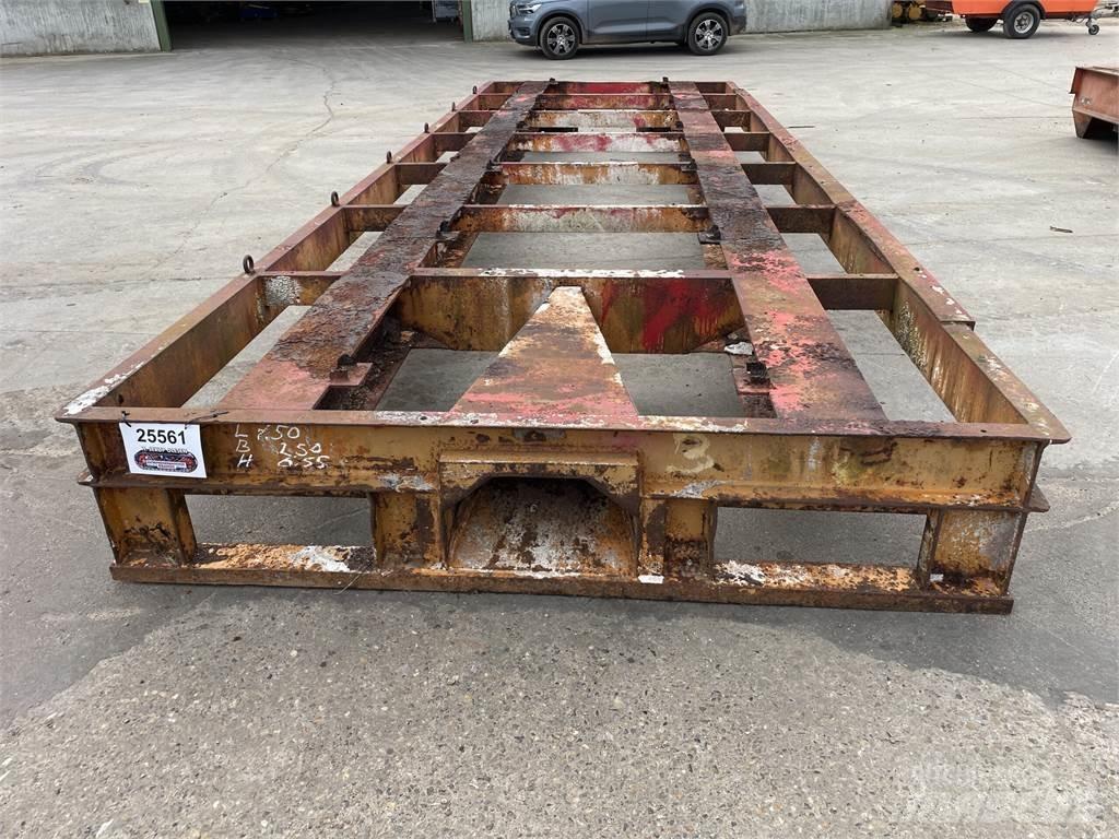 Mafi trailer 20ft - 25 ton Низкорамные полуприцепы