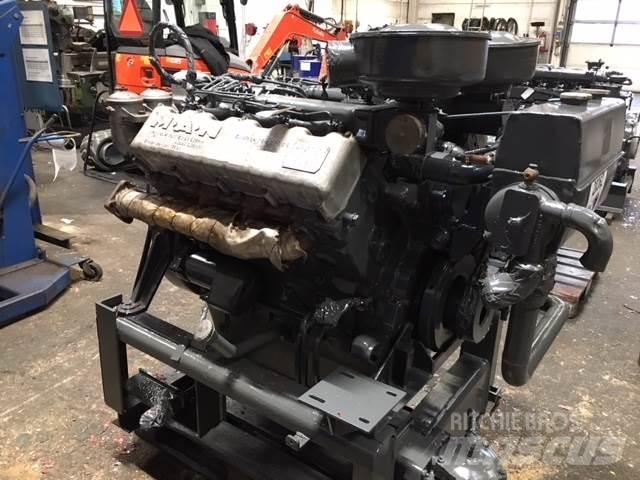 MAN D2858M V8 motor Двигатели