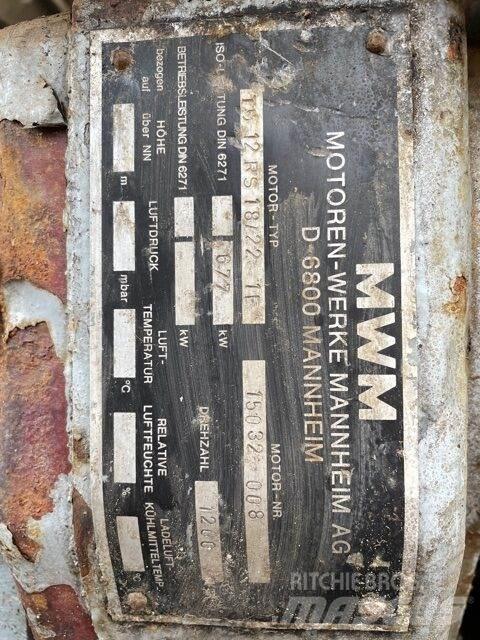MWM TB12RS 18/22-1E motor Двигатели