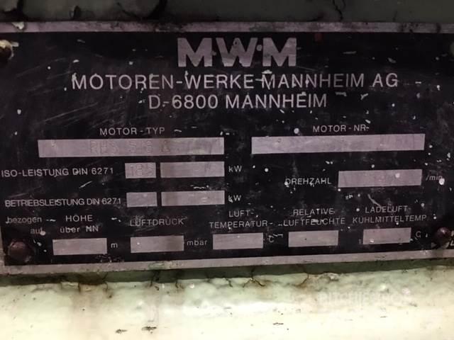MWM type RHS518A motor Двигатели