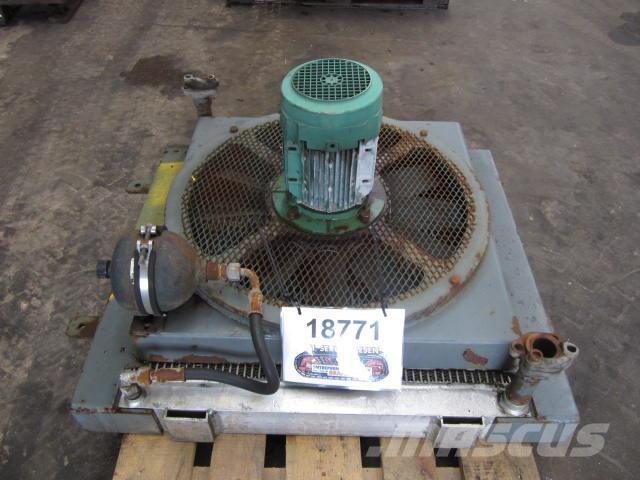  Oliekøler, aluminium Гидравлическая система