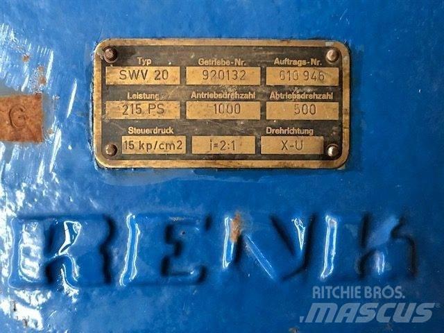 Renk Type SWV20 Коробки передач