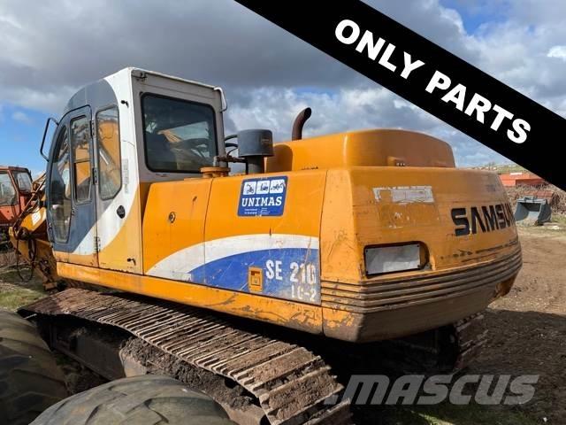 Samsung SE210LC-2 til ophug Гусеничные экскаваторы