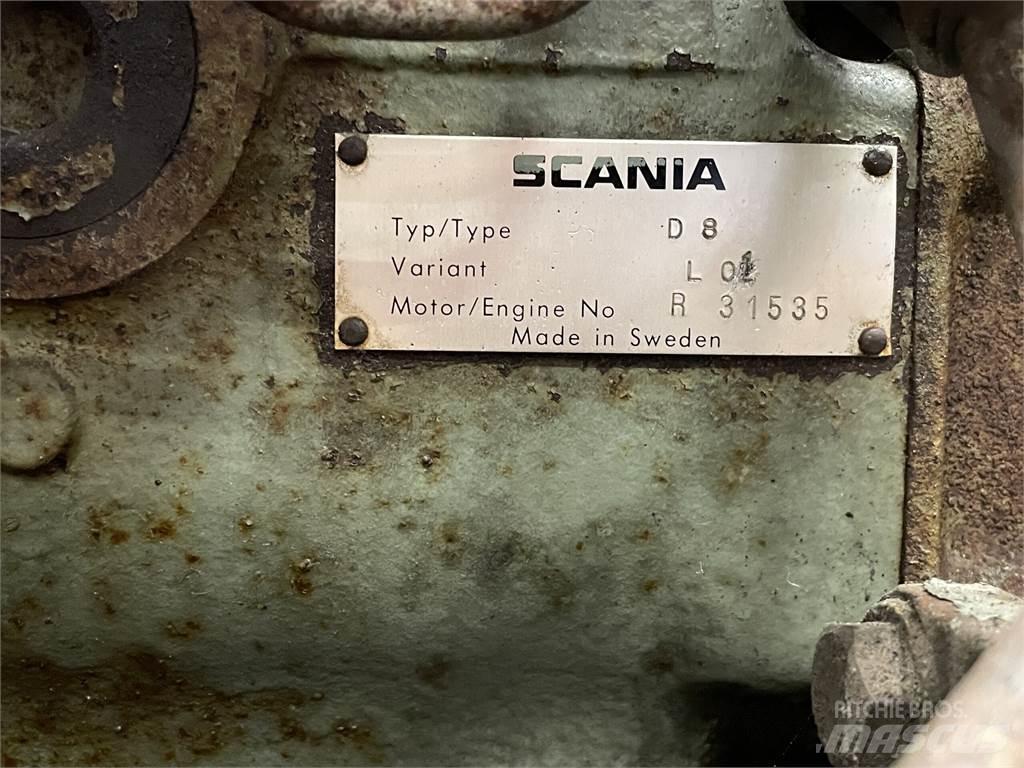 Scania D8 Variant L01 Двигатели
