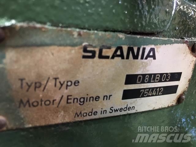 Scania D8LB03 motor Двигатели