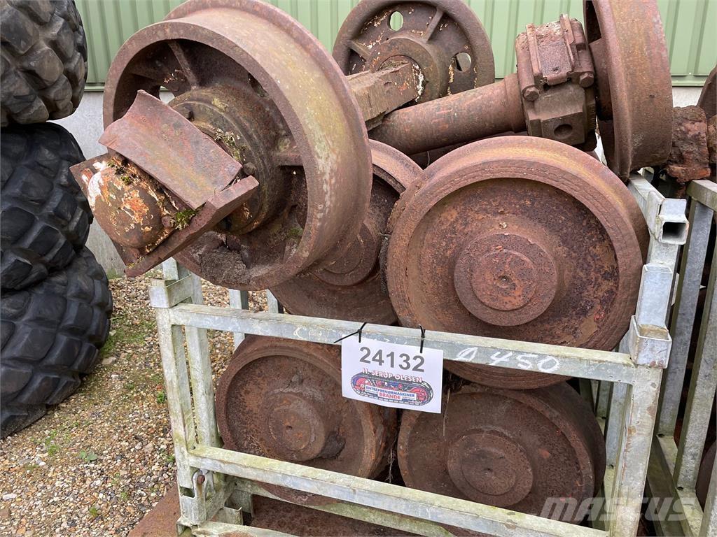  Skinnehjul ø450 mm + flange Шины и колёса