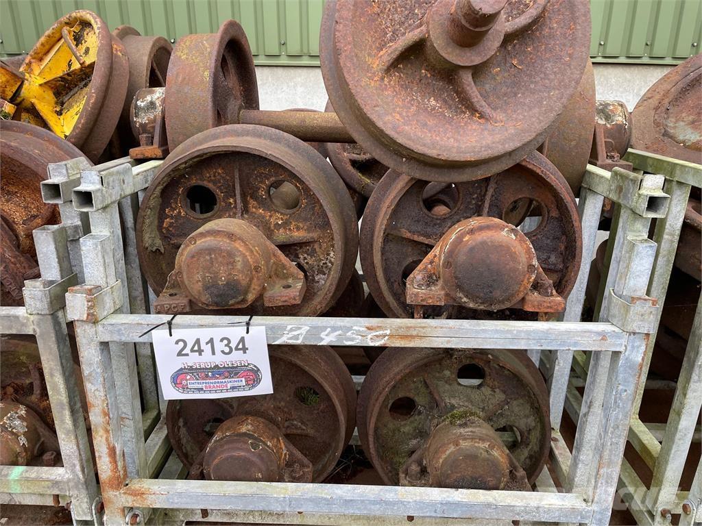  Skinnehjul ø450 mm + flange Шины и колёса