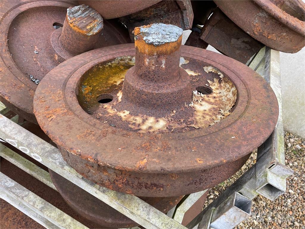  Skinnehjul, ø600 mm + flange Шины и колёса