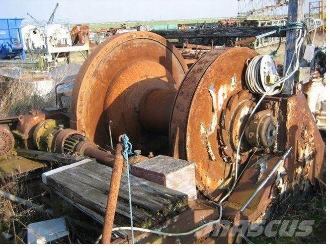  Spil - vægt ca. 7 ton Подъемно-транспортное оборудование и грузовые лифты