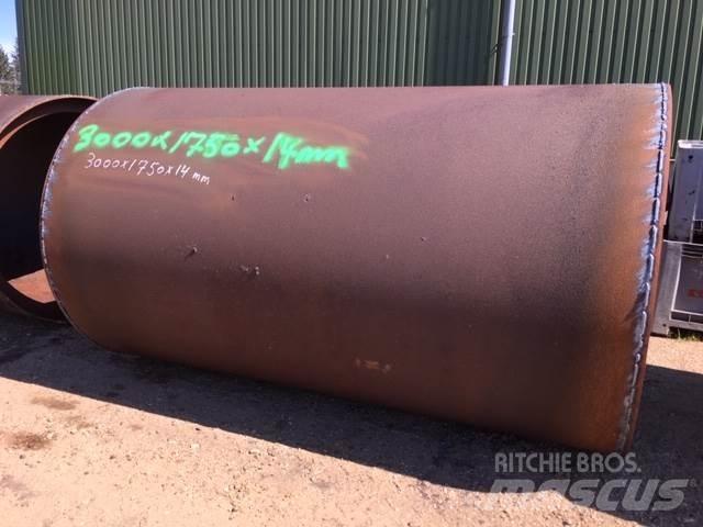  Stålrør ø1750x14x3000mm Трубопроводное оборудование