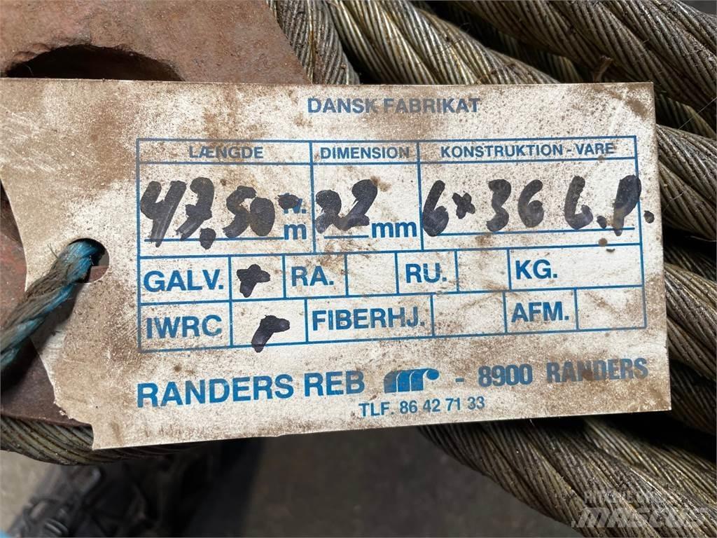  Stålwire Ø22 mm Запчасти для кранов