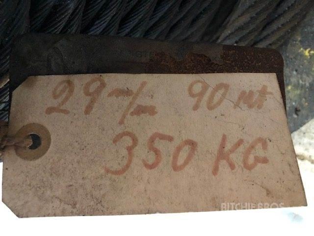  Stålwire Ø29 mm Запчасти для кранов