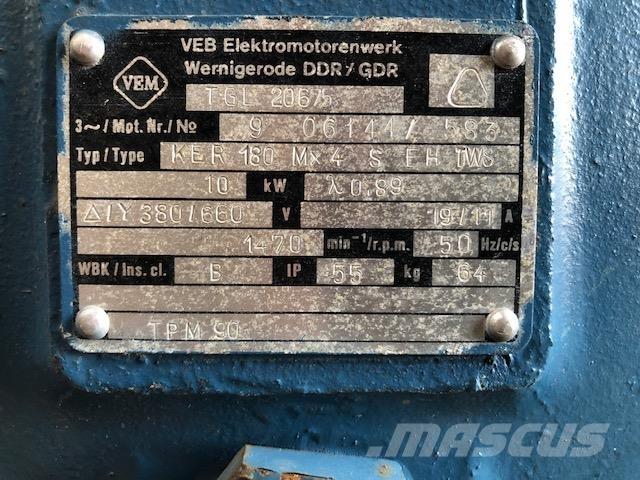 VEB kølekompressor - 4 cyl. Воздушные компрессоры