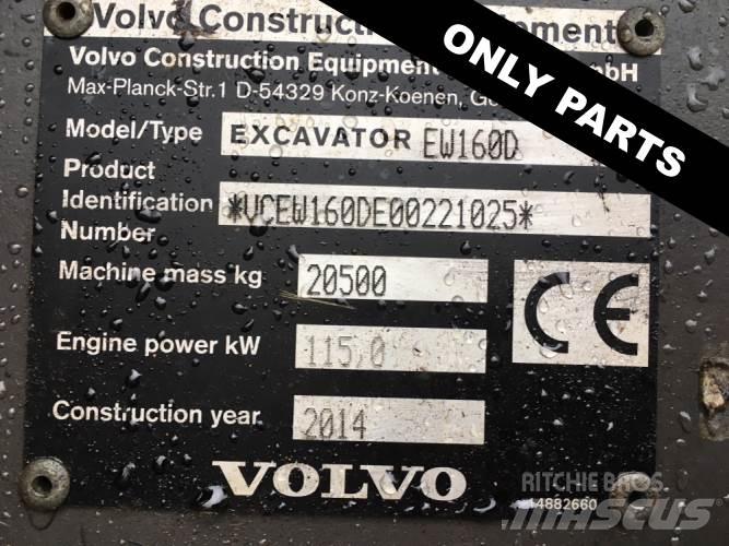 Volvo EW160D til ophug Гусеничные экскаваторы
