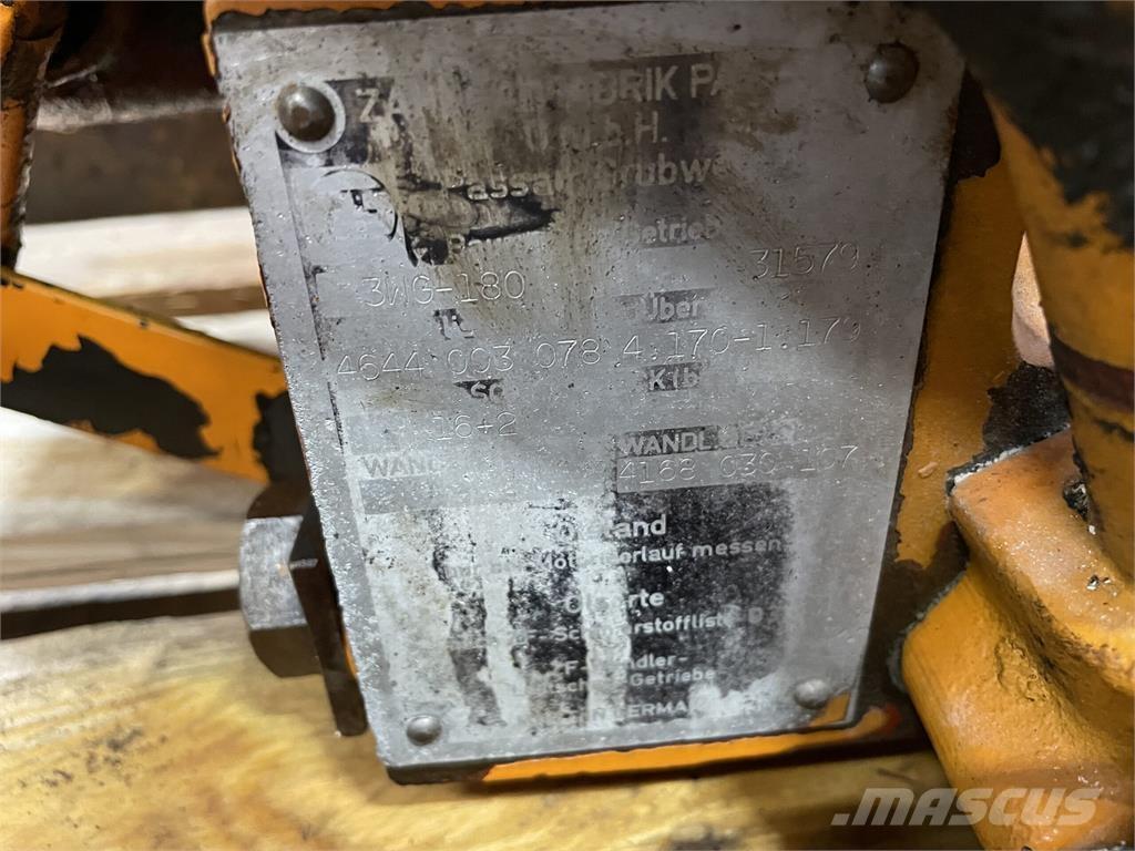 ZF 4WG-180 Transmission Трансмиссии и КПП