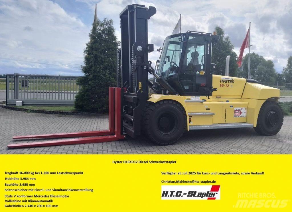 Hyster H16XD12 Дизельные погрузчики