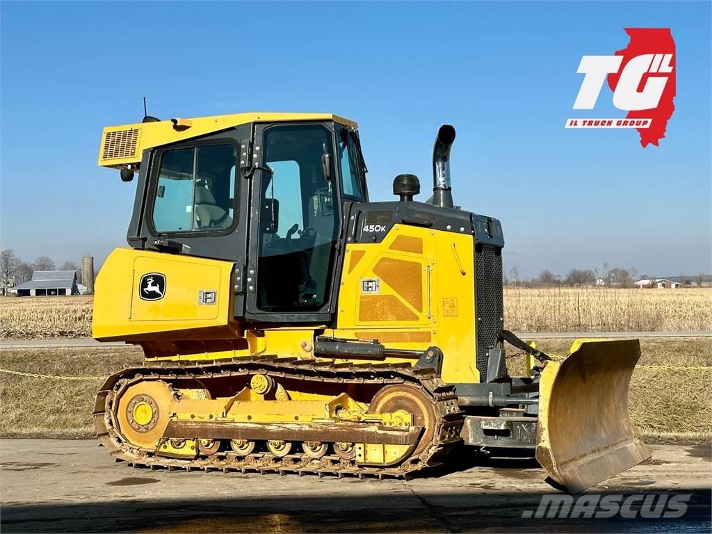 John Deere 450K Гусеничные бульдозеры