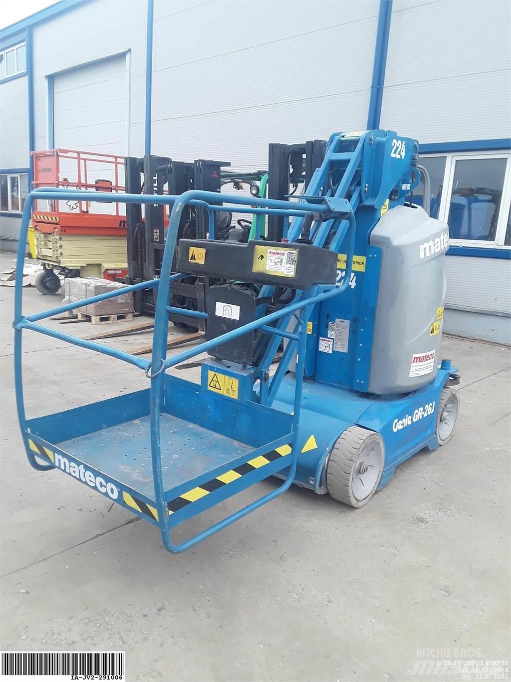 Genie GR26J Вертикальные мачтовые подъемники