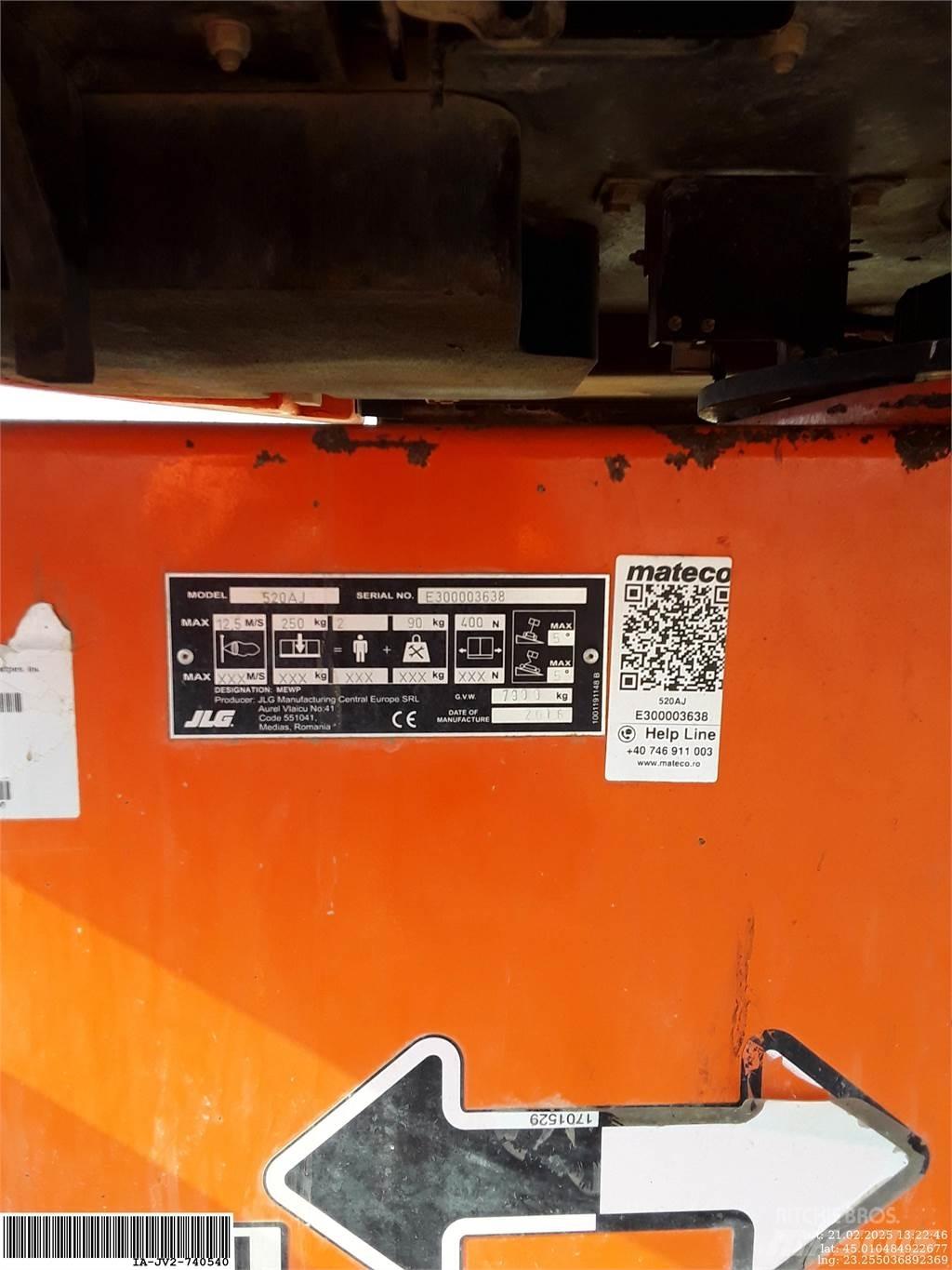 JLG 520AJ Коленчатые подъемники