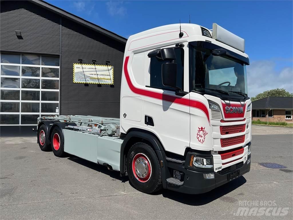 Scania R520 hejs Контейнеровозы