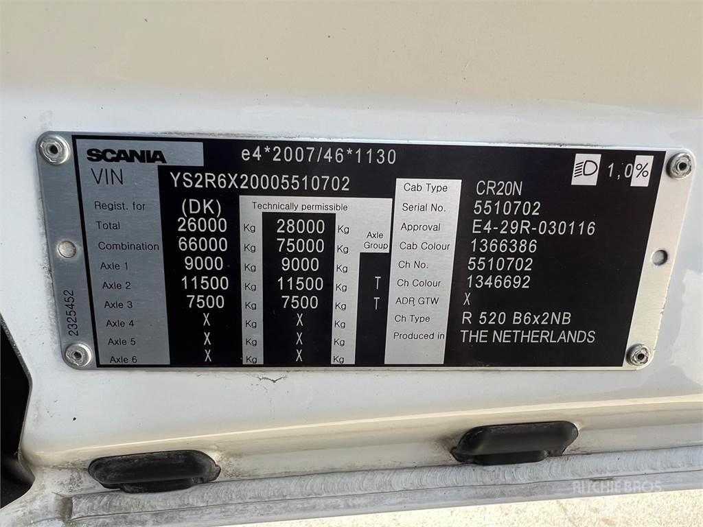 Scania R520 hejs Контейнеровозы