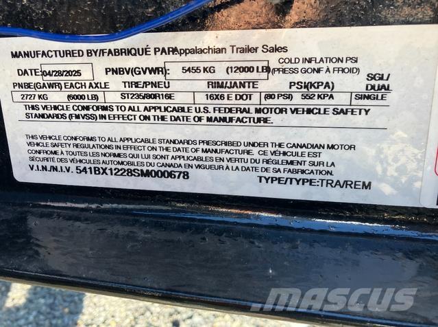  Appalachian Самосвальные прицепы