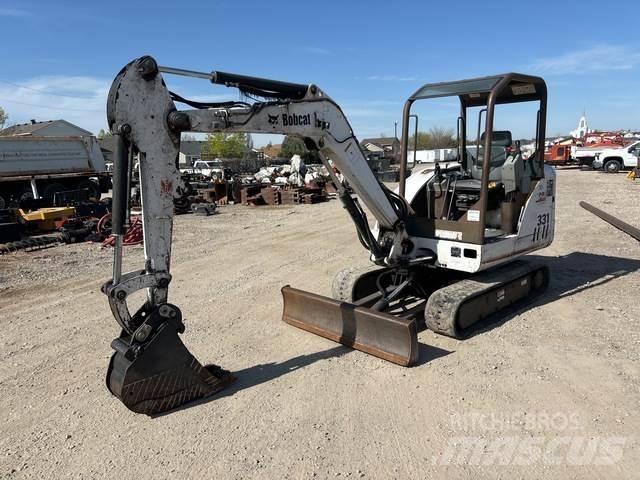 Bobcat 331 Гусеничные экскаваторы