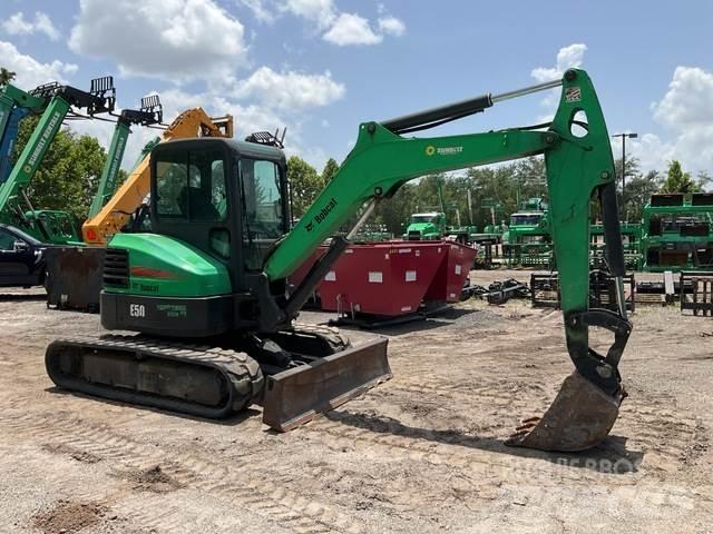 Bobcat E50 Гусеничные экскаваторы