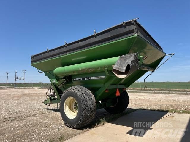 Brent 874 Прицепы перегрузчики зерна