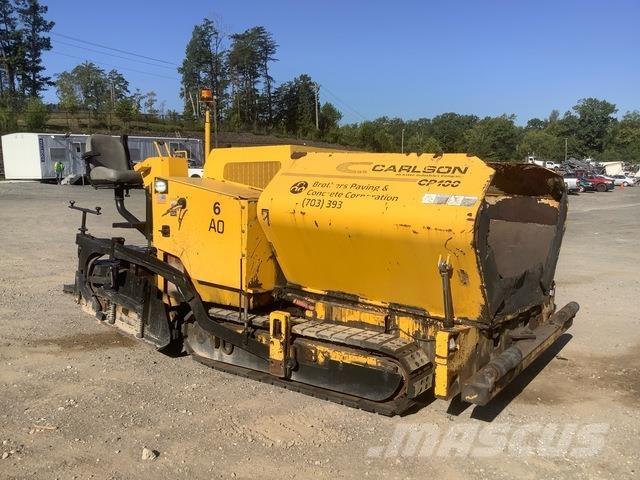Carlson CP100 Асфальтоукладчики