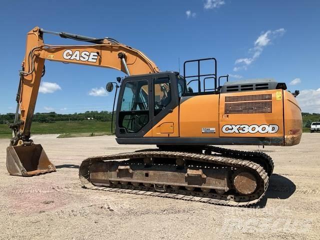 CASE CX300D Гусеничные экскаваторы