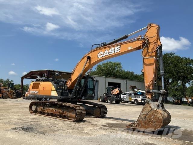 CASE CX350D Гусеничные экскаваторы