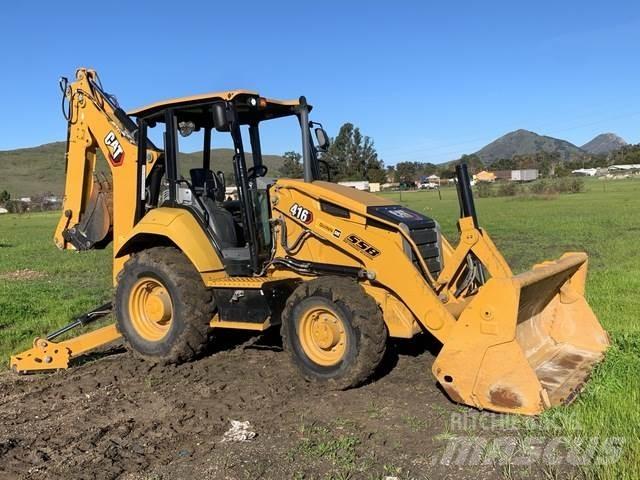 CAT 416 Экскаваторы-погрузчики