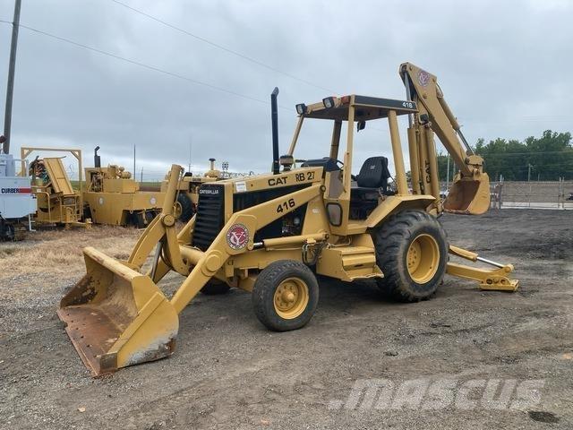 CAT 416 Экскаваторы-погрузчики