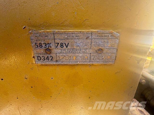 CAT 583K Трубоукладчики