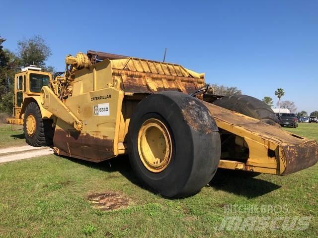 CAT 633D Скреперы