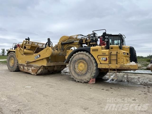 CAT 637K Скреперы