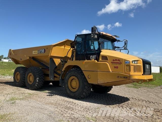 CAT 730 Шарнирно-сочленённые самосвалы