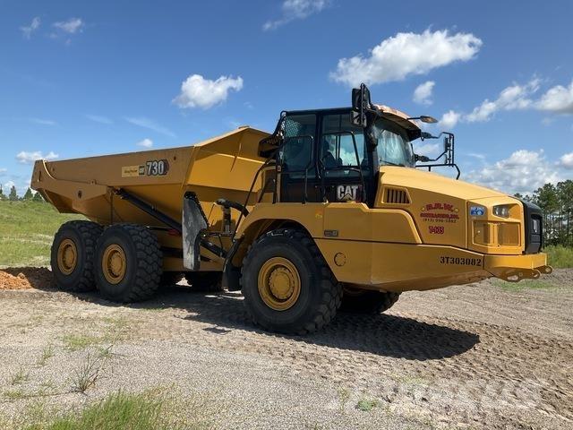 CAT 730 Шарнирно-сочленённые самосвалы