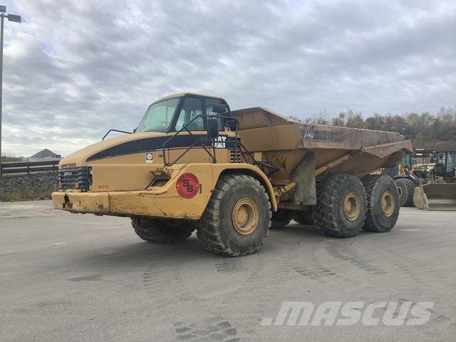 CAT 740 Шарнирно-сочленённые самосвалы