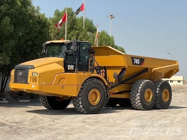 CAT 745 Шарнирно-сочленённые самосвалы