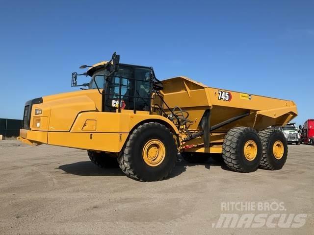 CAT 745 Шарнирно-сочленённые самосвалы