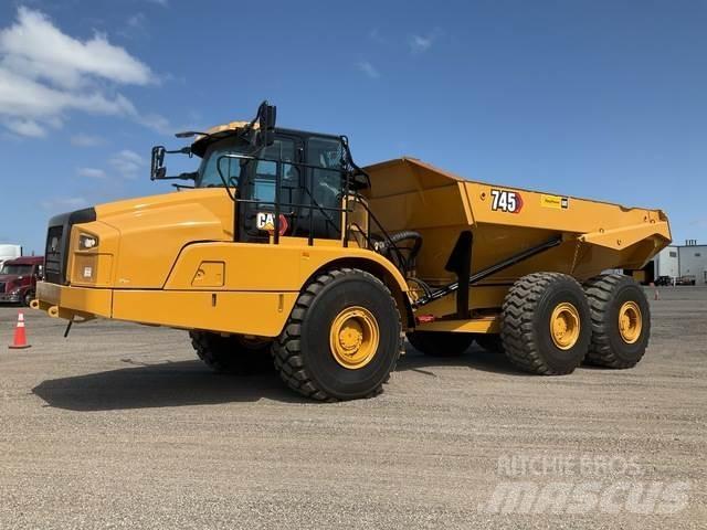 CAT 745 Шарнирно-сочленённые самосвалы