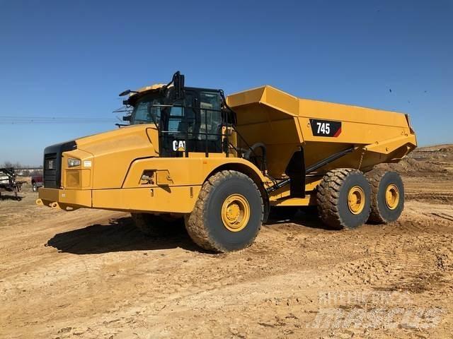 CAT 745 Шарнирно-сочленённые самосвалы