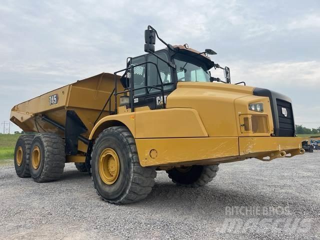 CAT 745 Шарнирно-сочленённые самосвалы
