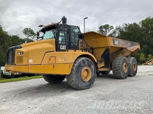 CAT 745 Шарнирно-сочленённые самосвалы