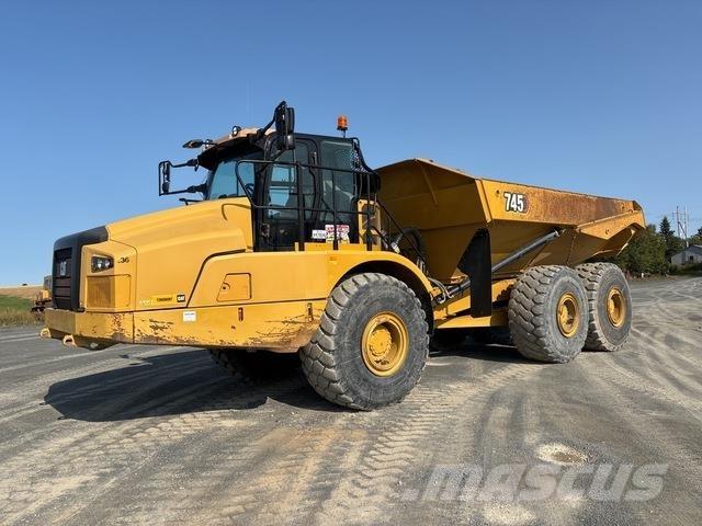 CAT 745 Шарнирно-сочленённые самосвалы
