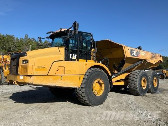 CAT 745 Шарнирно-сочленённые самосвалы