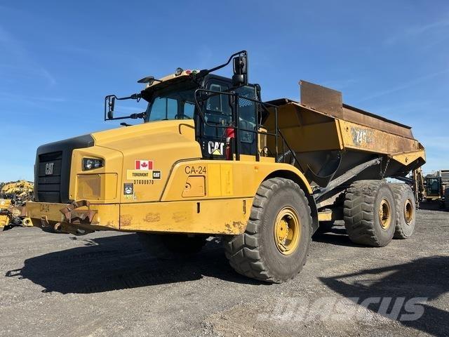 CAT 745 Шарнирно-сочленённые самосвалы