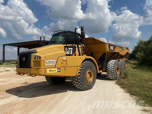 CAT 745C Шарнирно-сочленённые самосвалы